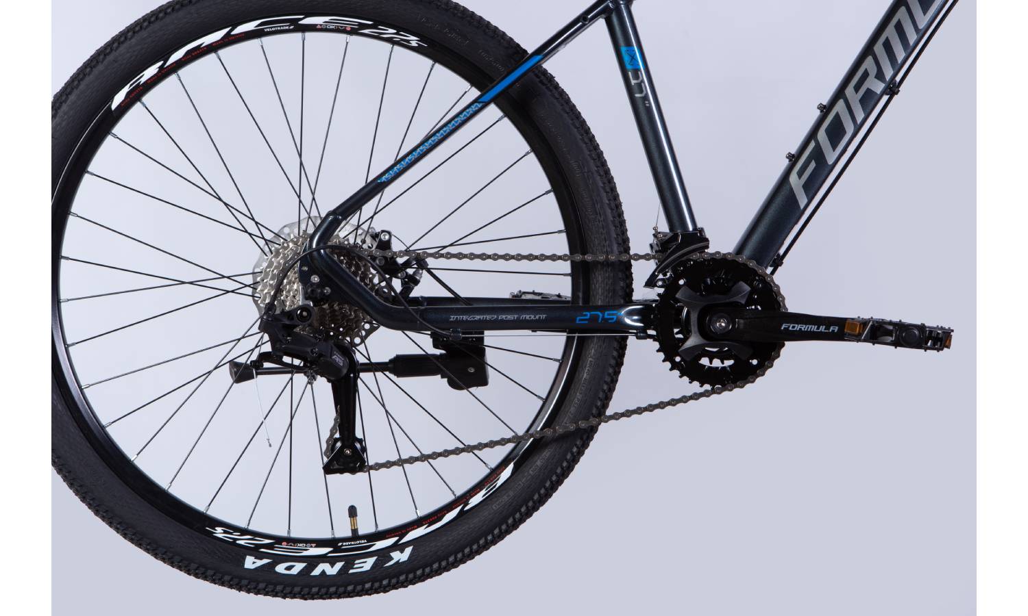 Фотография Велосипед Formula ZEPHYR 3.0 DD 27,5" размер М рама 17" 2025 темно-серый 2