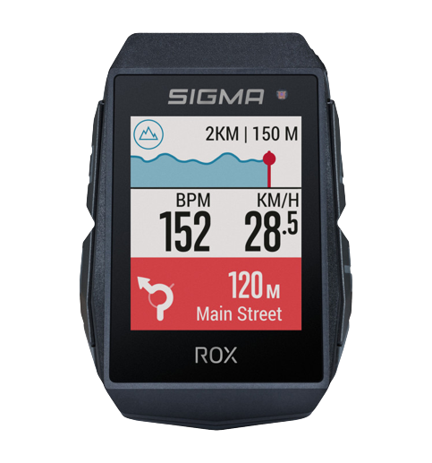 Велокомп'ютер Sigma Sport ROX 11.1 EVO HR Set, Чорний 2