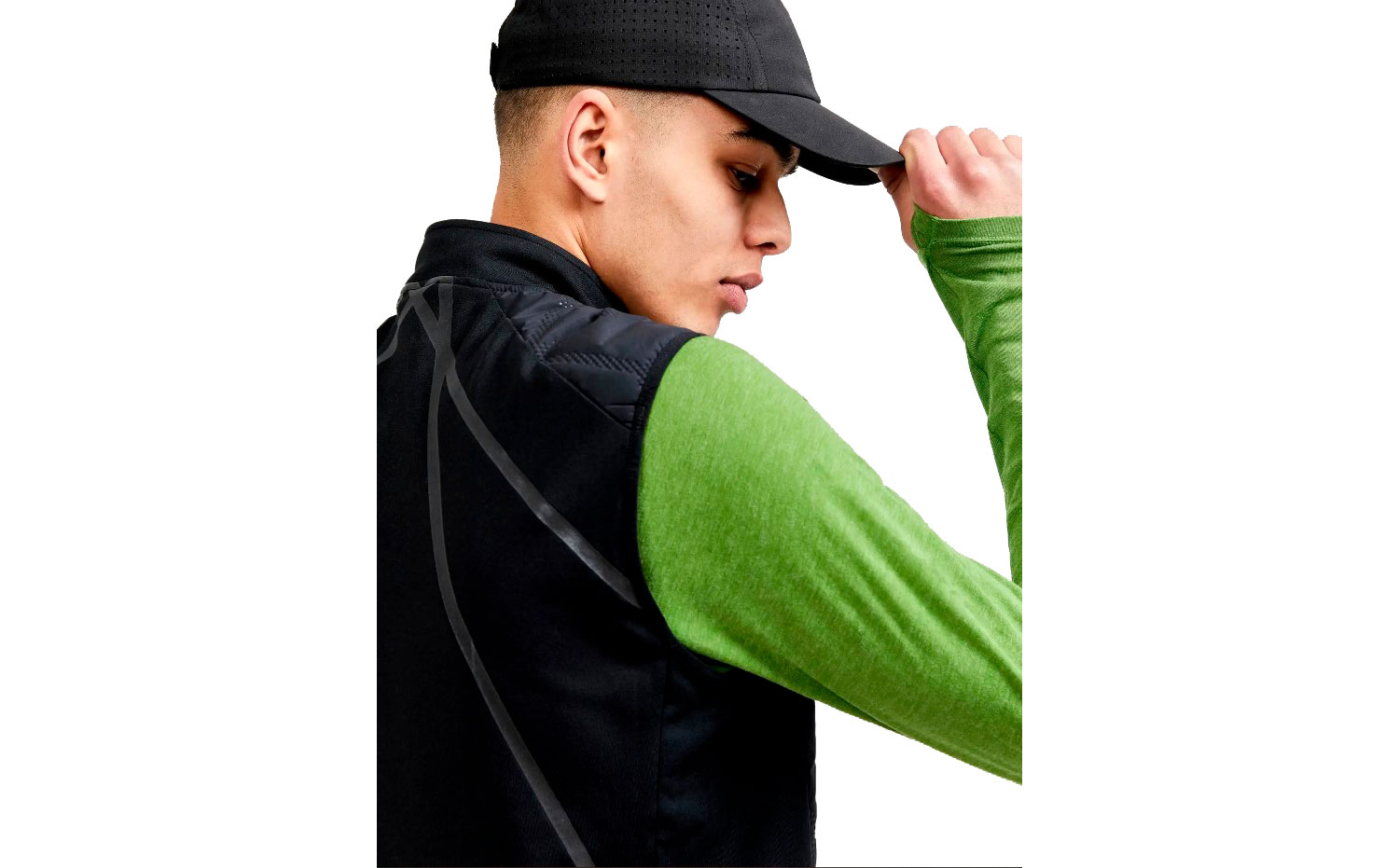 Жилет Craft ADV SubZ Warm Vest мужской, размер S, сезон AW 22, черный 3