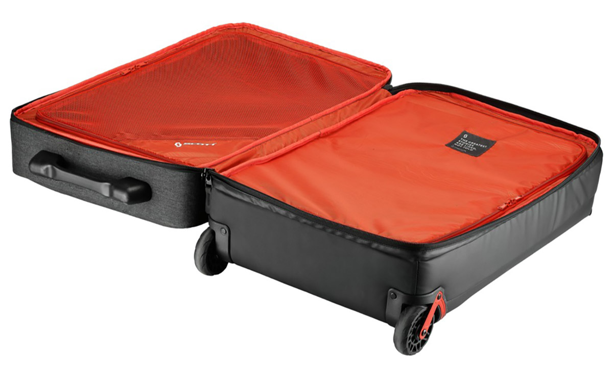 Сумка SCOTT Softcase 70 л серо-красная 2 Сумка SCOTT Softcase 70 л серо-красная 2