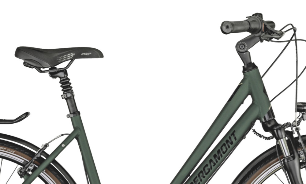 Фотографія Велосипед Bergamont Horizon N7 CB Amsterdam 28" (2021) 2021 Зелений 2