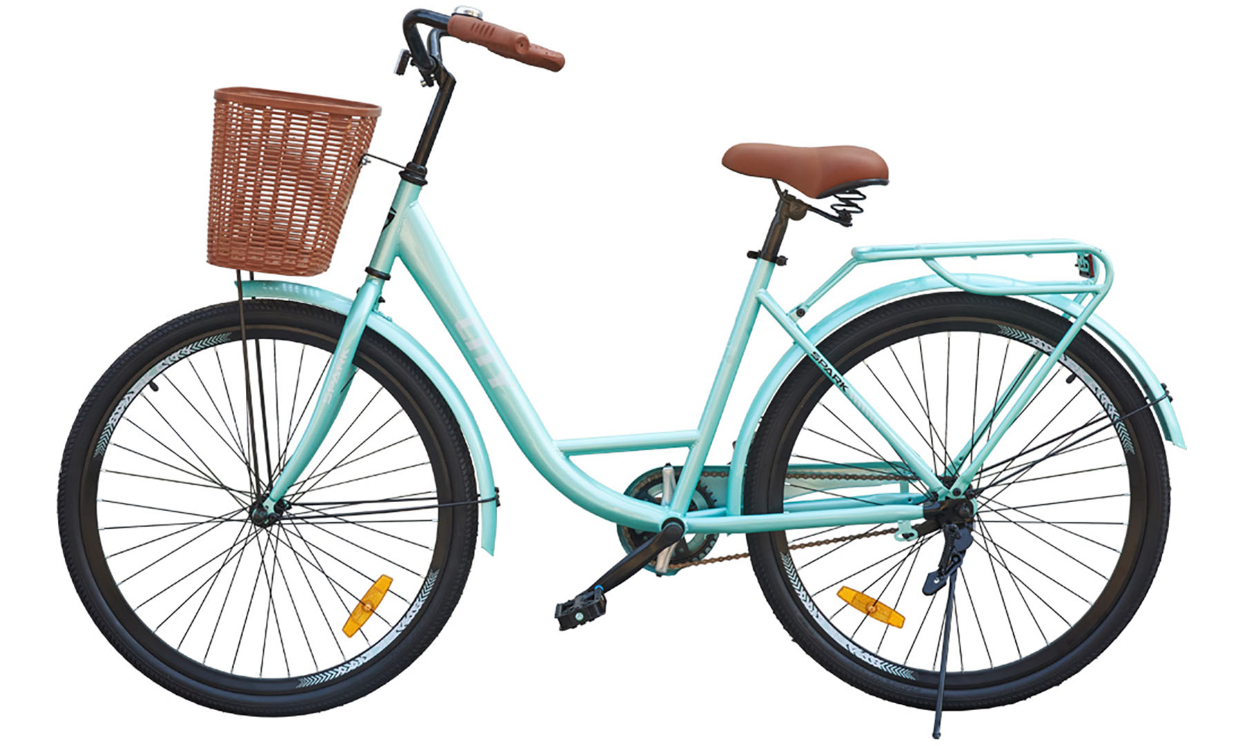 Велосипед SPARK CITY MOVA 26", розмір рами M (17"), бірюзовий 8