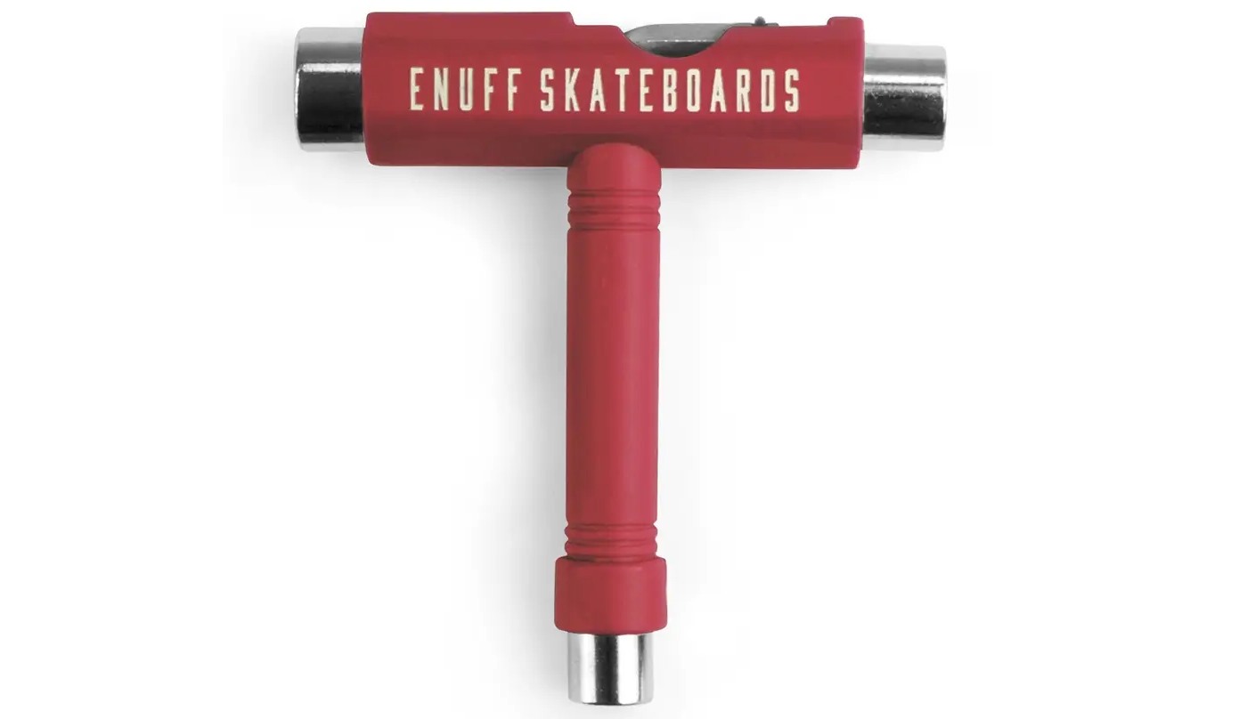 Фотография Ключ для скейта Enuff Essential Tool red
