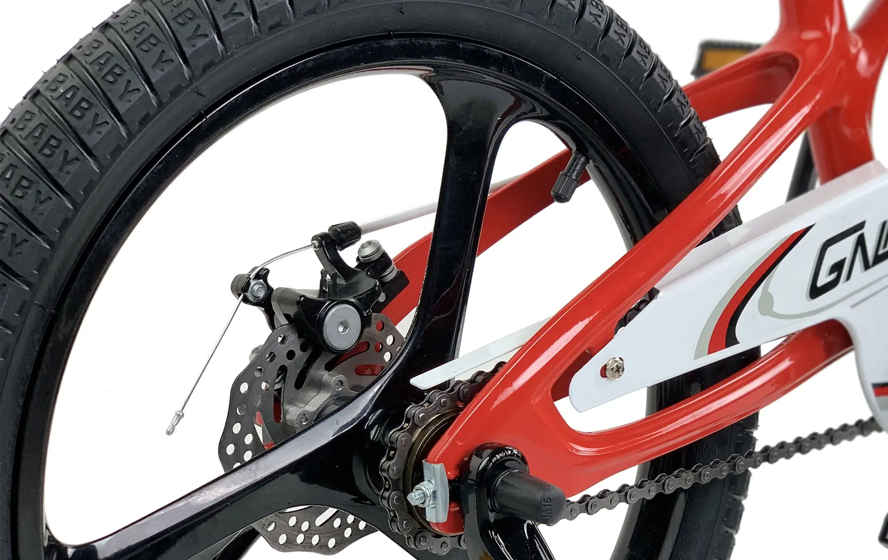 Фотографія Велосипед RoyalBaby GALAXY FLEET PLUS MG 18" (2022), Червоний 3