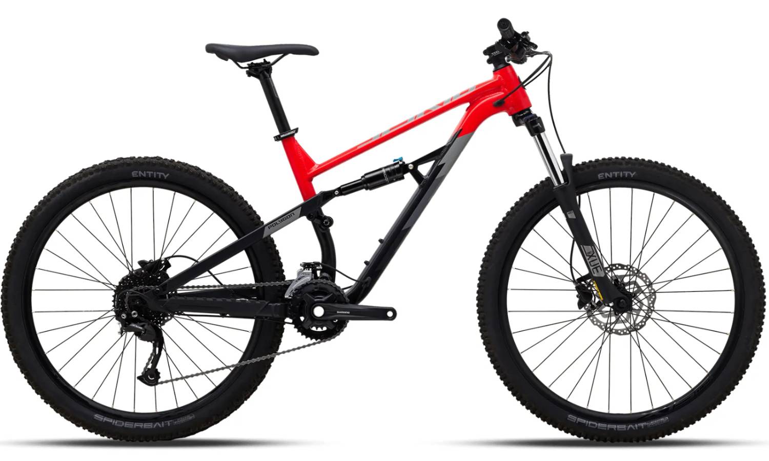 Фотография Велосипед POLYGON SISKIU D5 27,5" размер S 2023 Красно-черный