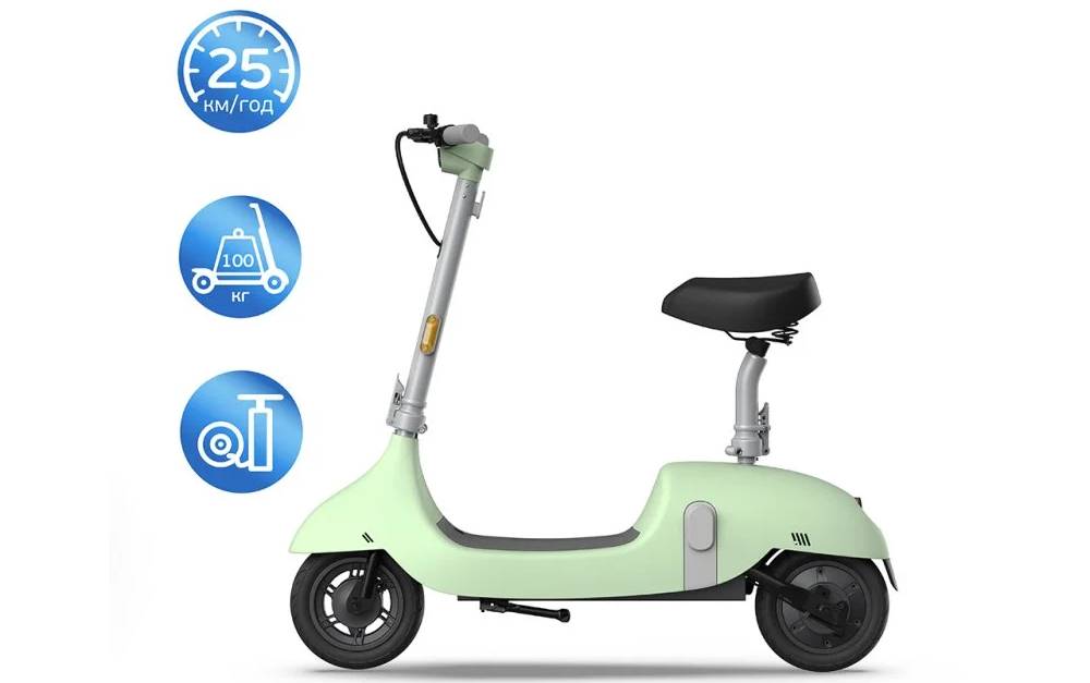 Электросамокат с сидением OKAI Ceetle PRO EA10C 10" 350(900)W, 25Km/h, 10,4Ah, NFC, App, мятный 15 Электросамокат с сидением OKAI Ceetle PRO EA10C 10" 350(900)W, 25Km/h, 10,4Ah, NFC, App, мятный 15