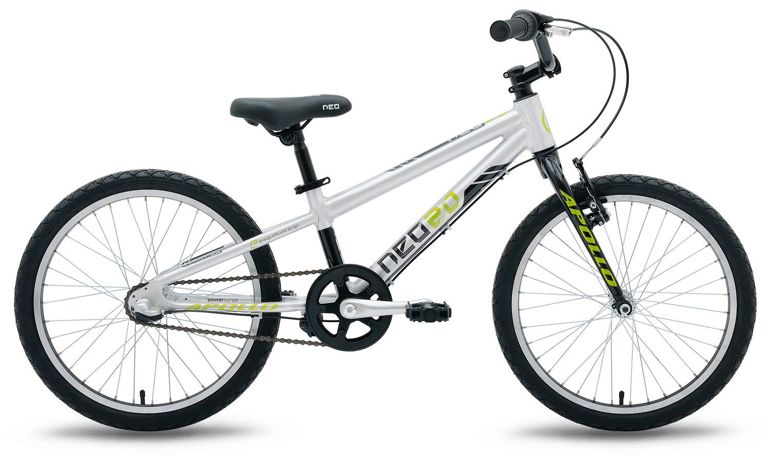 Велосипед 24" Apollo NEO 3i boys (2019) 2019 Серебристо-черный 7