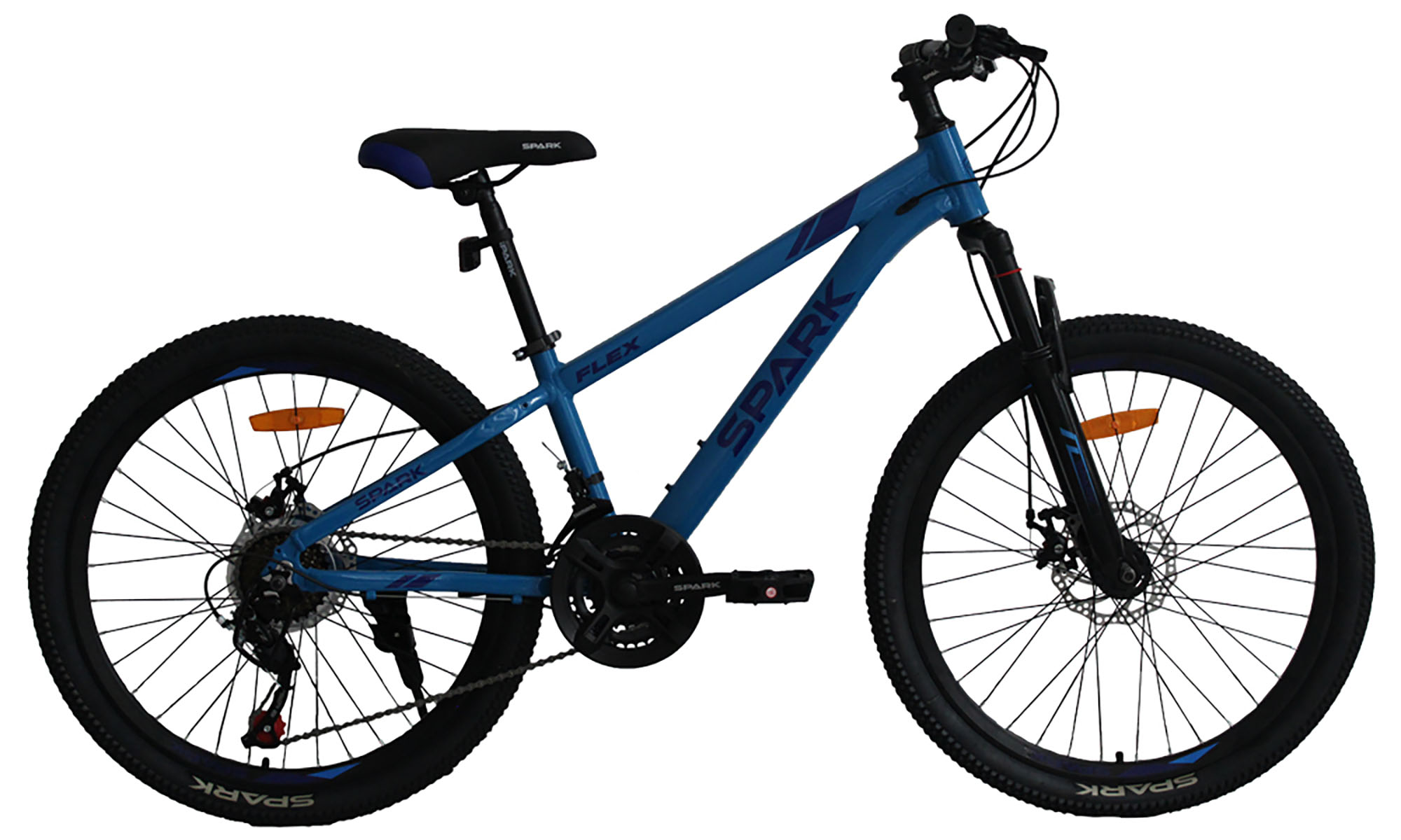 Велосипед SPARK FLEX 24", розмір XXS. рама 12", рік 2026, синій Велосипед SPARK FLEX 24", розмір XXS. рама 12", рік 2026, синій