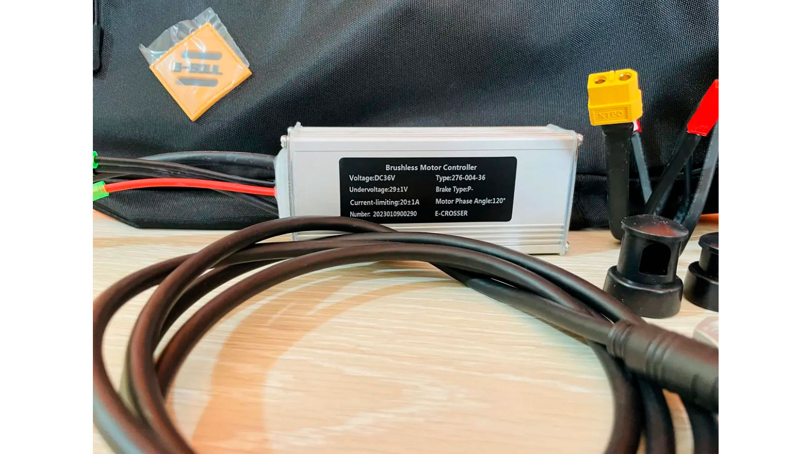 Електронабір E-Crosser36V/500W передній 26",28",29" Батарея 15А 2 Електронабір E-Crosser36V/500W передній 26",28",29" Батарея 15А 2