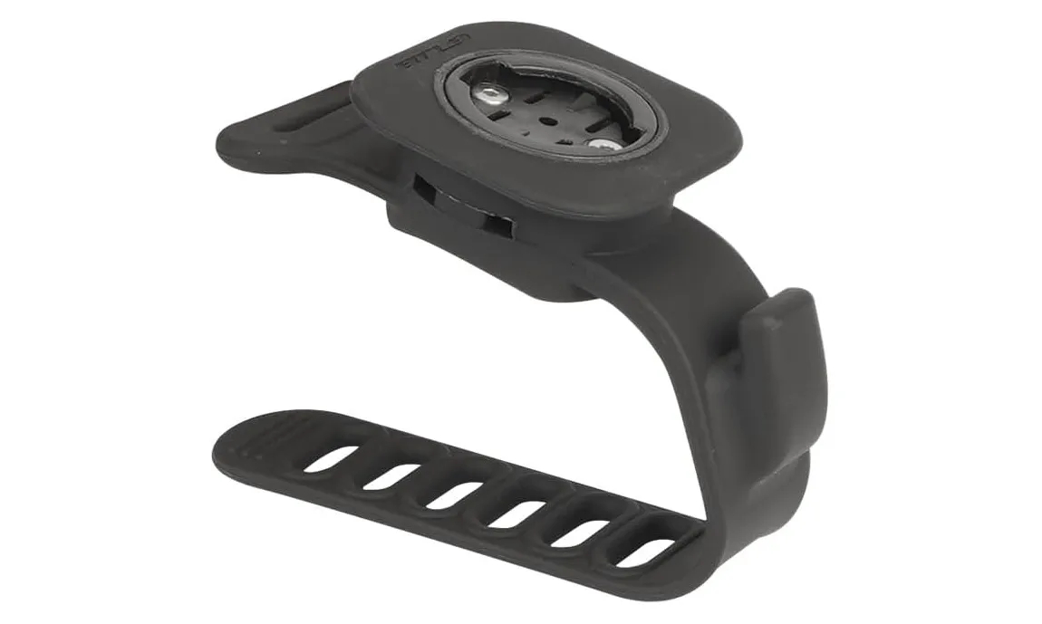 Держатель велокомпьютера и фары GUB 630 , для Garmin, Wahoo, Bryton, Cateye, силиконовый, черный Держатель велокомпьютера и фары GUB 630 , для Garmin, Wahoo, Bryton, Cateye, силиконовый, черный