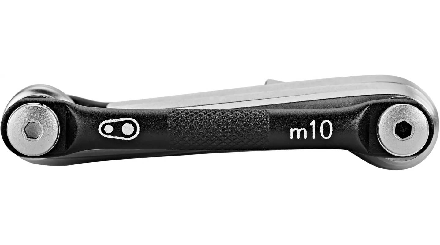 Мультитул Crankbrothers M10, 2/2.5/3/4/5/6/8мм, T25, Phillips #2, flat #2, черный 2