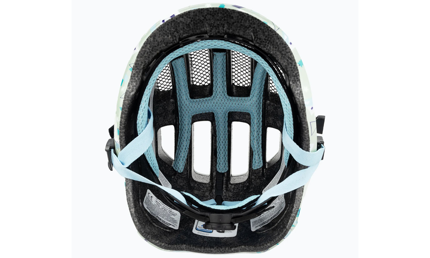 Велошлем детский ABUS SMILEY 3.0 Green Nordic, размер S (45-50 см), зеленый нордический 3