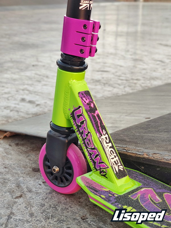 Самокат трюковой Slamm Rage Urban SL140 Зеленый 3 Самокат трюковой Slamm Rage Urban SL140 Зеленый 3