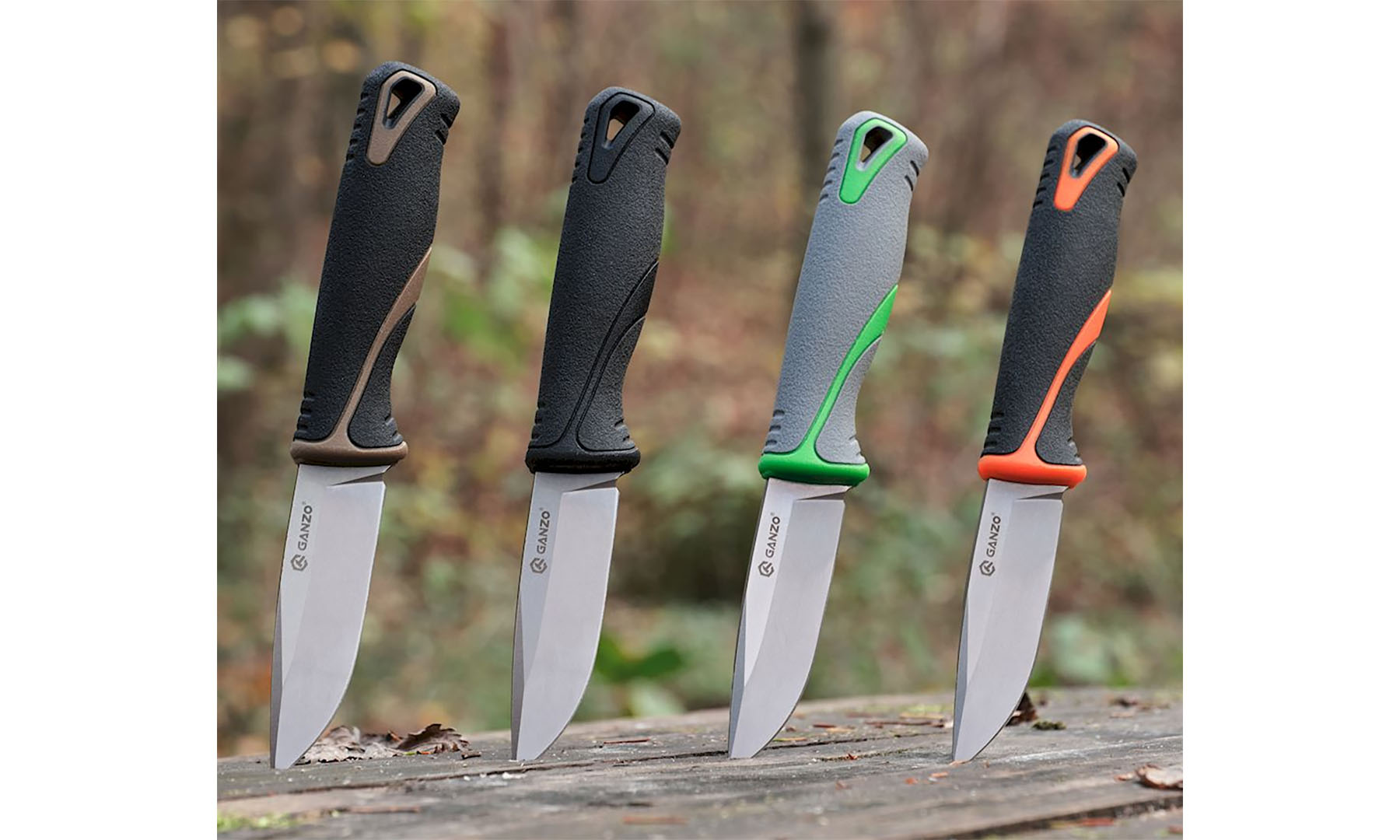 Нож Ganzo G807-BK черный с ножнами 7