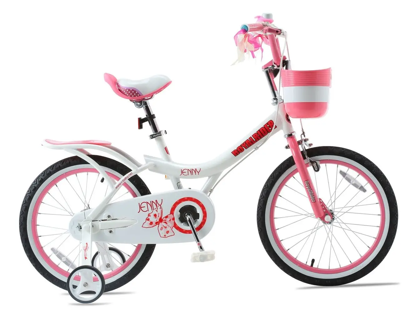 Фотография Велосипед RoyalBaby JENNY GIRLS 18" (2022), Розовый