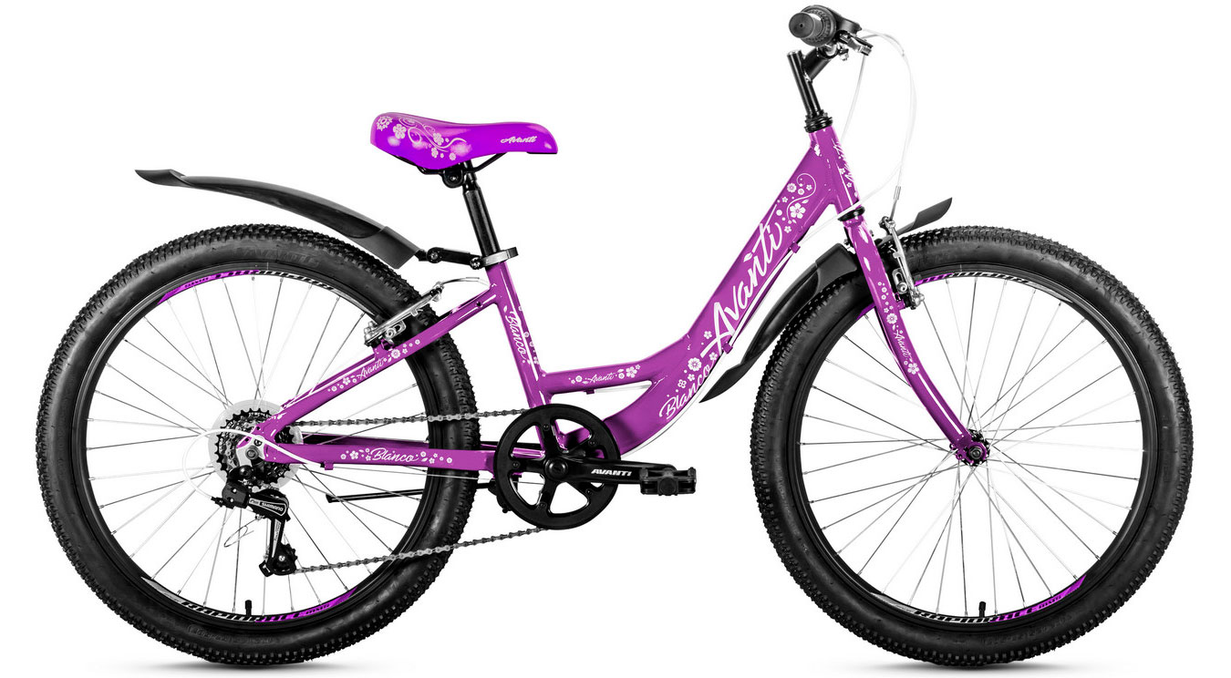 Фотография Велосипед Avanti BLANCO 24" размер XXS рама 12" 2024 Фиолетовый