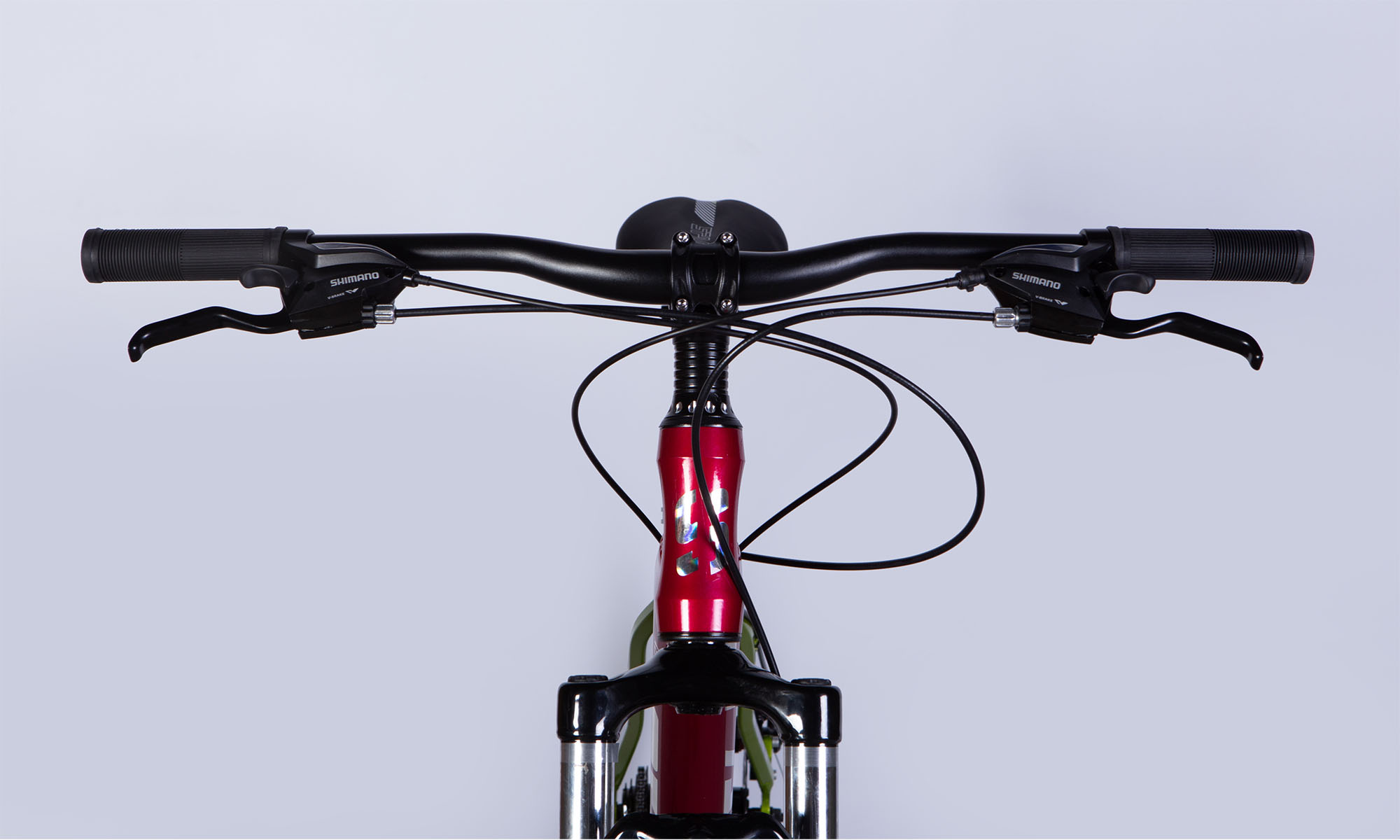 Велосипед SPACE PHAETON DD FR 29", AL, размер M, рама 18", 2025, зелено-розовый  5