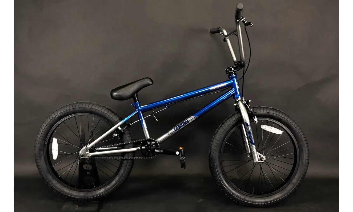 Велосипед Mongoose BMX Legion L60 20" рама 20,5" синий с серебристым 8