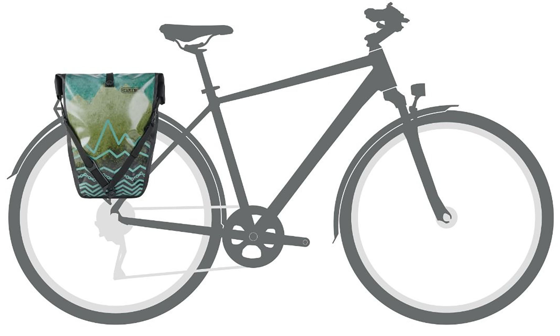 Гермосумка велосипедна Ortlieb Back-Roller Design Sierra; QL2.1 3