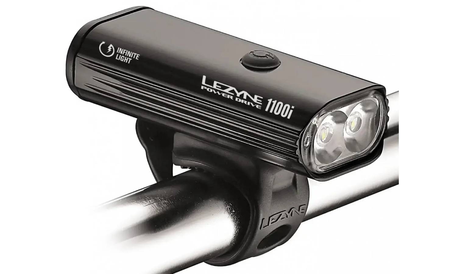 Переднє світло Lezyne POWER DRIVE 1100I LOADED Чорний 1100 люменів Y12 3