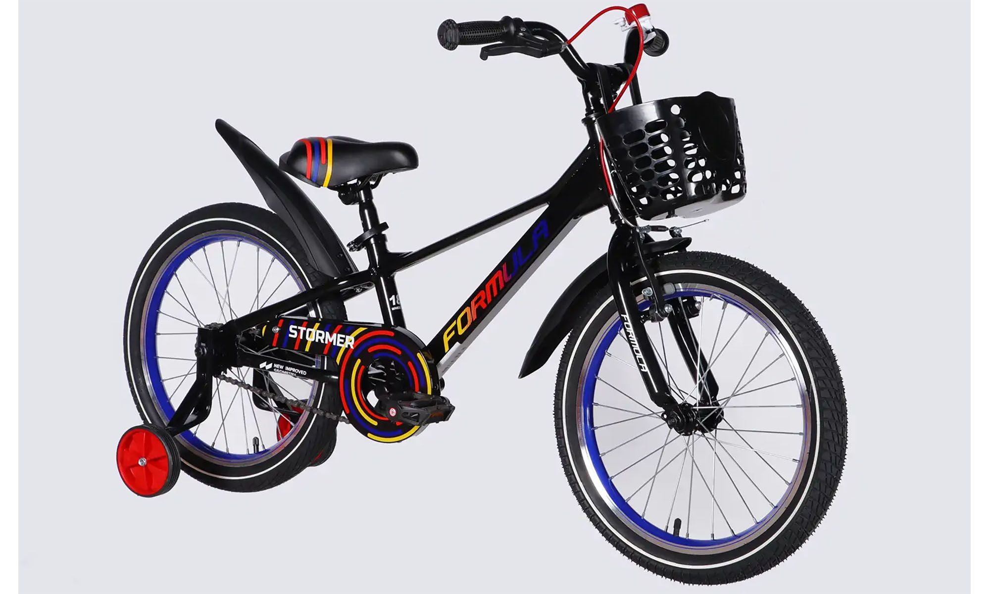 Велосипед Formula Kid STORMER BH 18", розмір XXS, рама-9", рік 2026, чорний 3 Велосипед Formula Kid STORMER BH 18", розмір XXS, рама-9", рік 2026, чорний 3