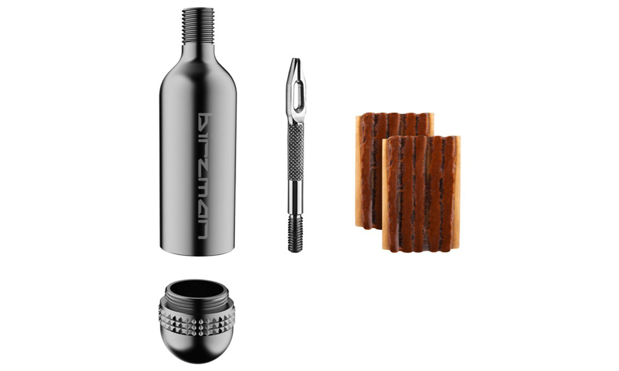 Ремкомплект для безкамерної покришки Birzman Tubeless Repair Kit (with 10pcs tire plugs)