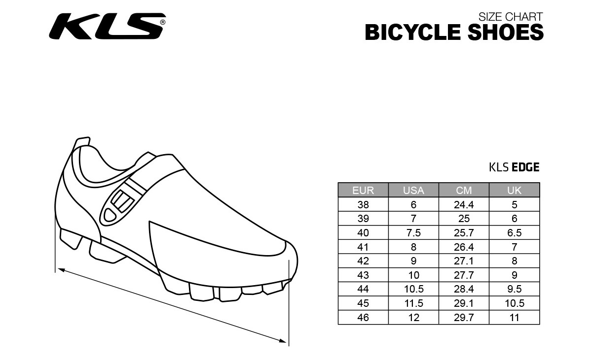 Фотографія Велосипедне взуття KLS Edge лайм - 44р 2