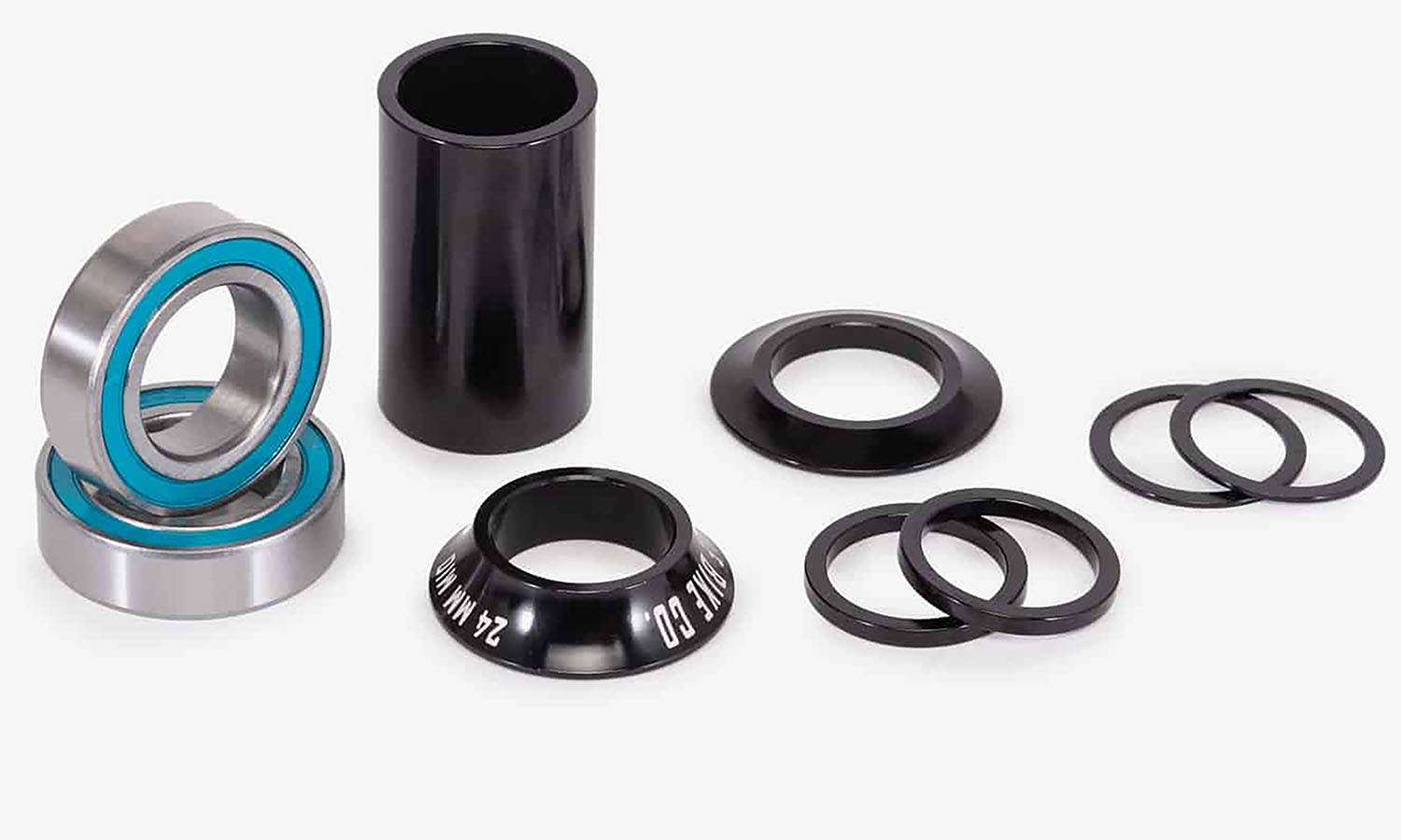 Шатуни WeThePeople LOGIC 165mm чорні + каретка mid BB COMPACT 2