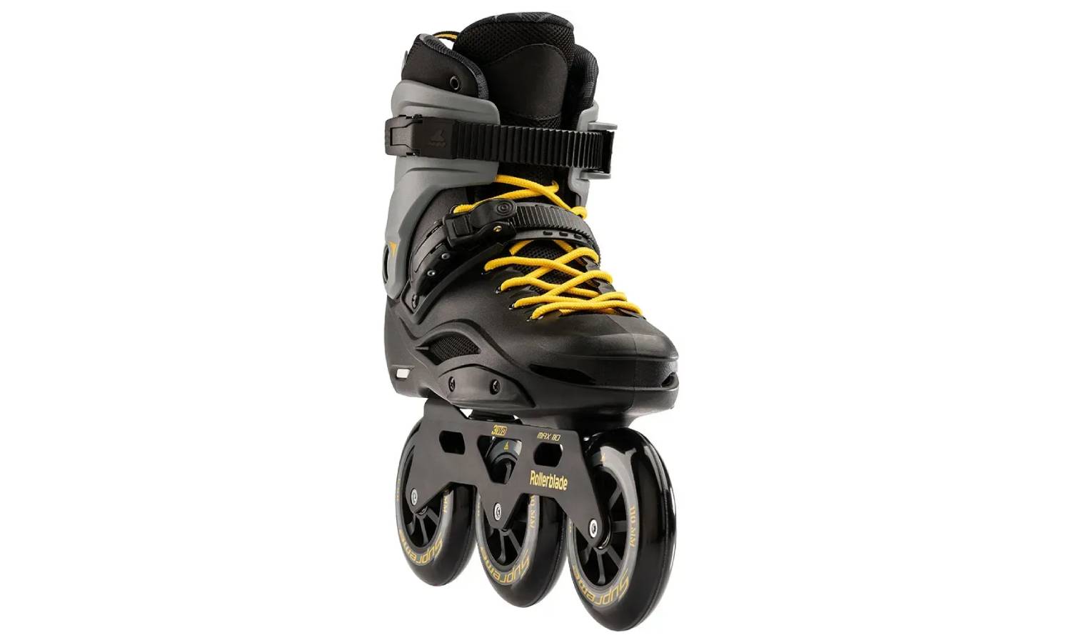 Ролики Rollerblade RB 110 black-saffron yellow 260 6 Ролики Rollerblade RB 110 black-saffron yellow 260 6