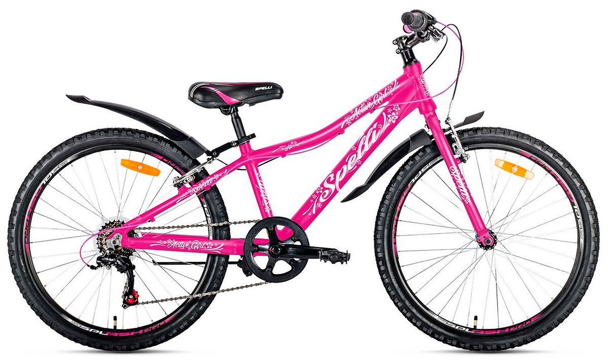 Фотографія Велосипед Spelli ACTIVE GIRL 24" (2019) Рожевий