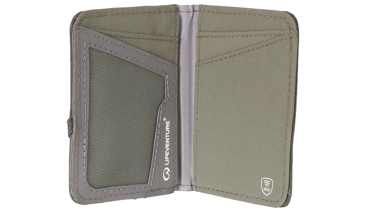 Гаманець Lifeventure RFID Card Wallet olive 2
