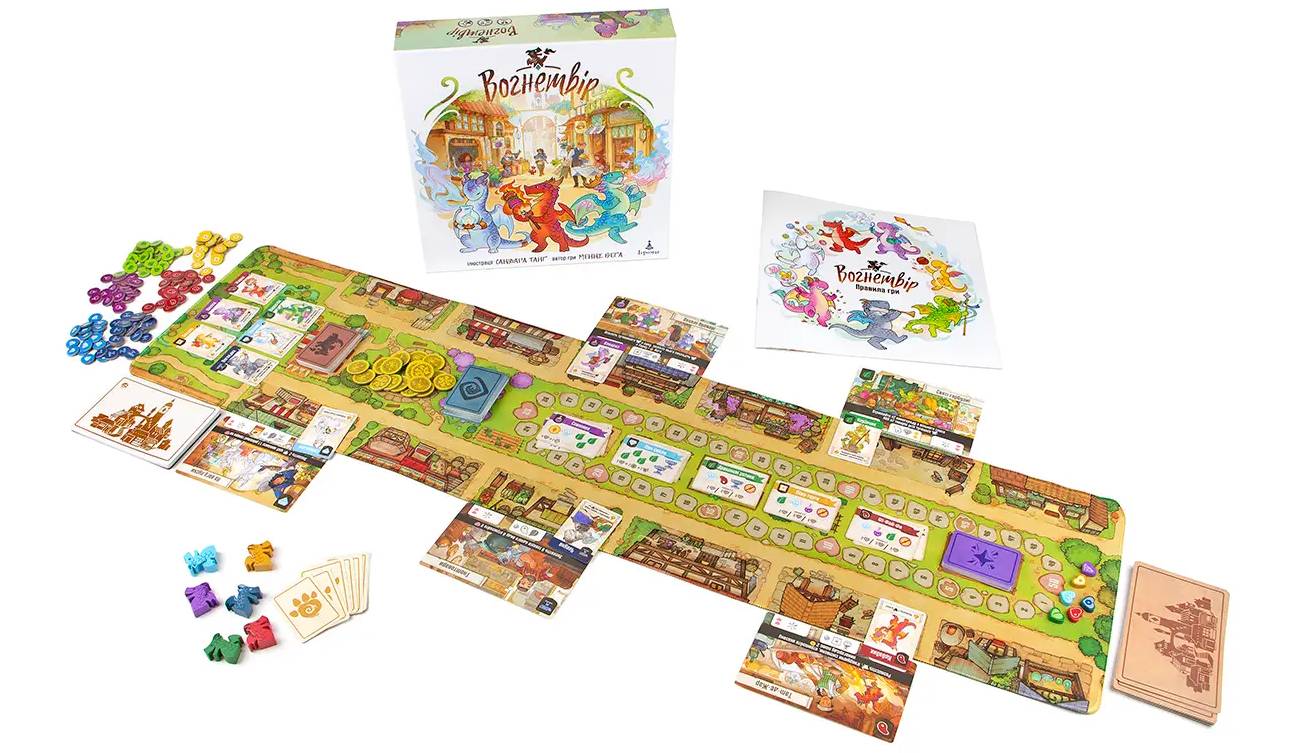 Настільна гра Вогнетвір (Flamecraft) 4