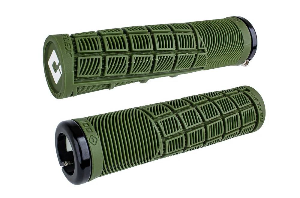 Гріпси ODI Reflex v2.1 Lock-On MTB Closed End Army Green 
