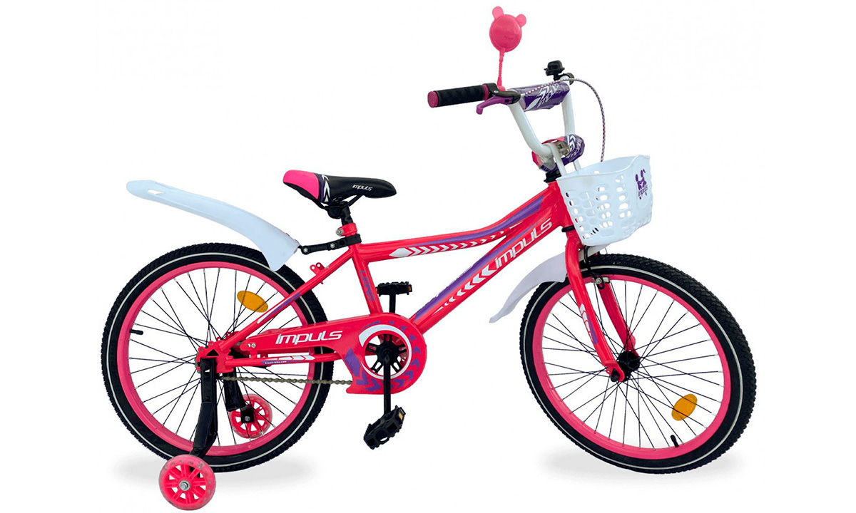 Фотографія Велосипед Impuls Kids 20" (2021) 2021 Рожевий