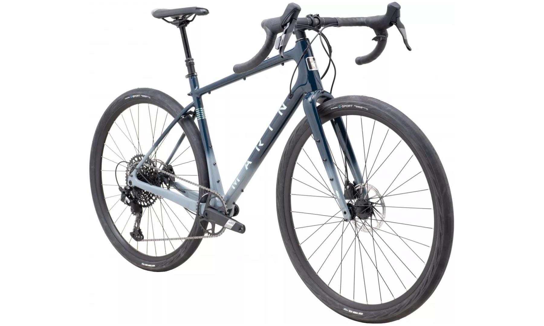 Велосипед Marin Headlands 2 APEX 28" розмір L рама 56см 2024 Gloss Dark Blue/Gray/Light Blue 3
