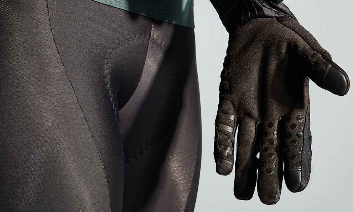 Фотография Велоперчатки женские Specialized SOFTSHELL THERMAL GLOVE WMN черные, размер S (67221-4402) 2