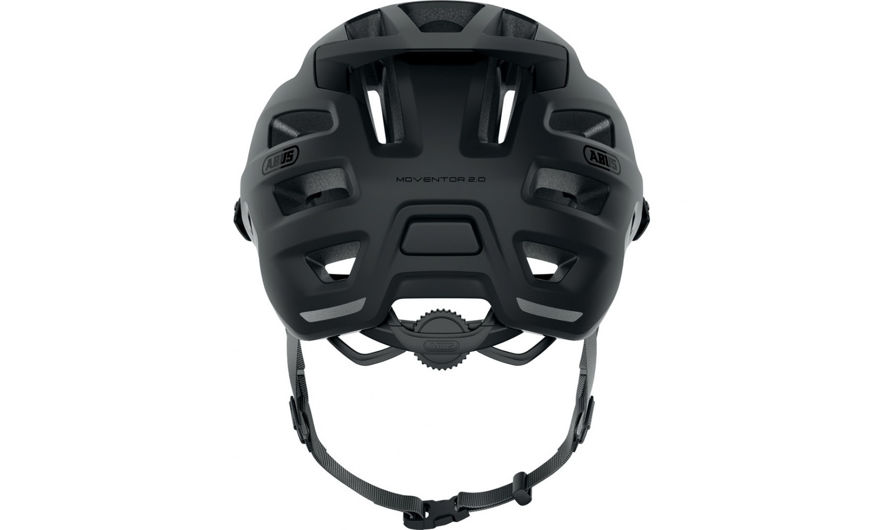 Велошлем спортивный ABUS MOVENTOR 2.0 Velvet Black, размер M (54-58 см), черный 2
