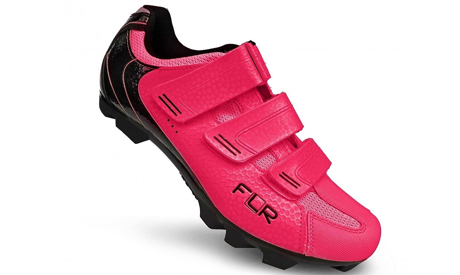 Фотографія Взуття для велосипедів MTB FLR F-55 NEON PINK, розмір 37 