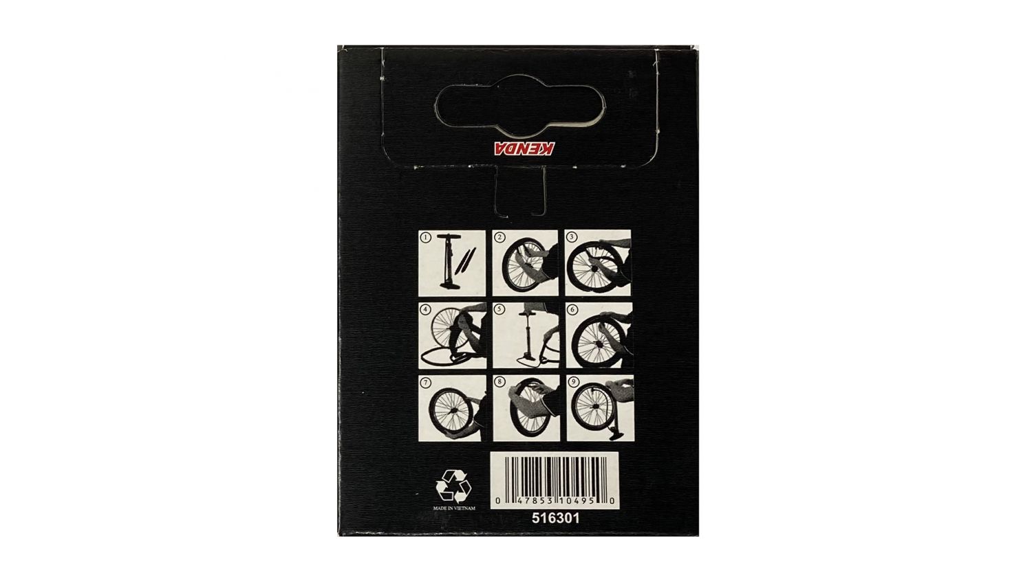 Фотография Камера KENDA 12x1/2 x1.75, A/V, 47/62-203, в коробке 4