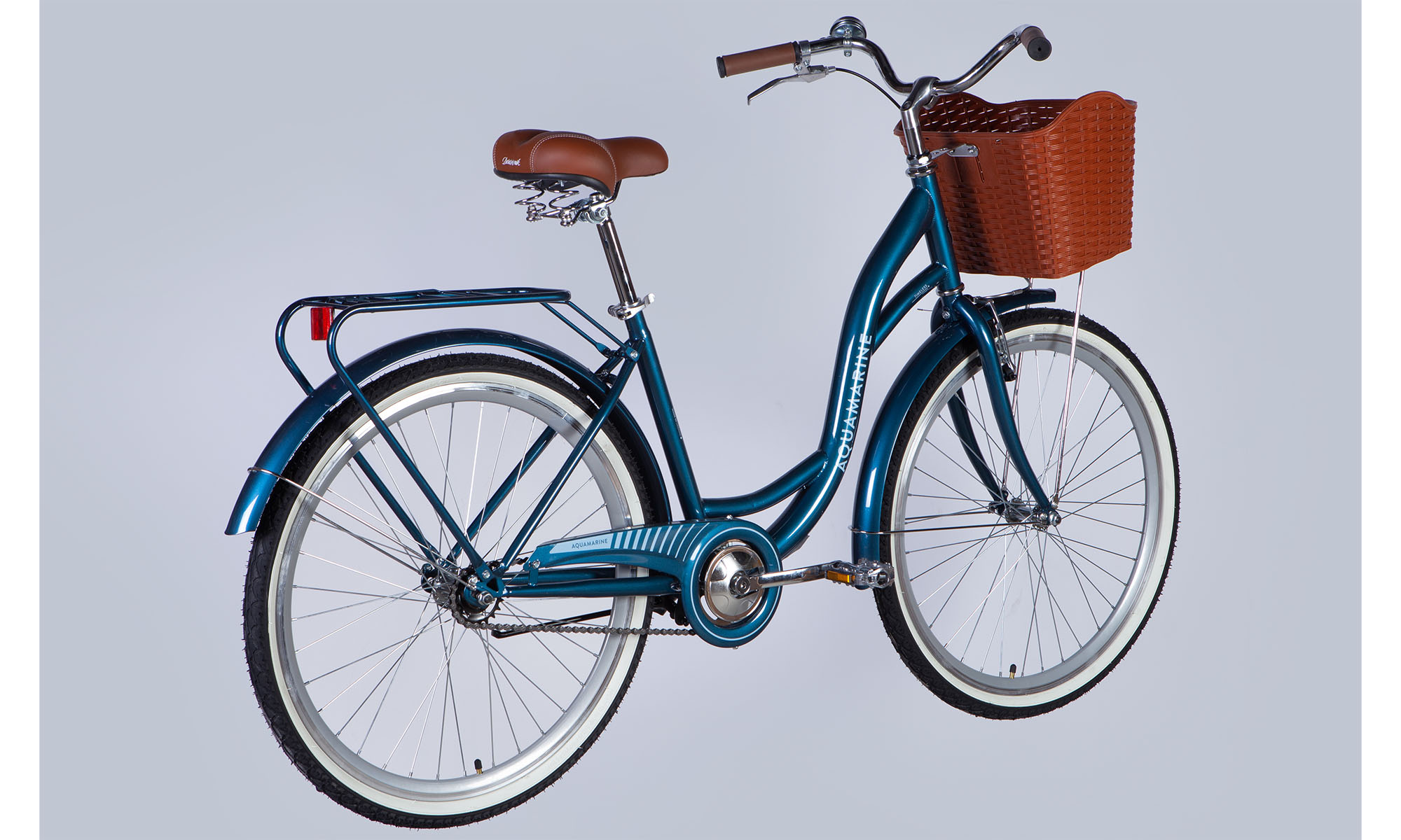 Фотография Велосипед Dorozhnik AQUAMARINE BH 26", размер M, рама-17", 2025, темно-синий  2