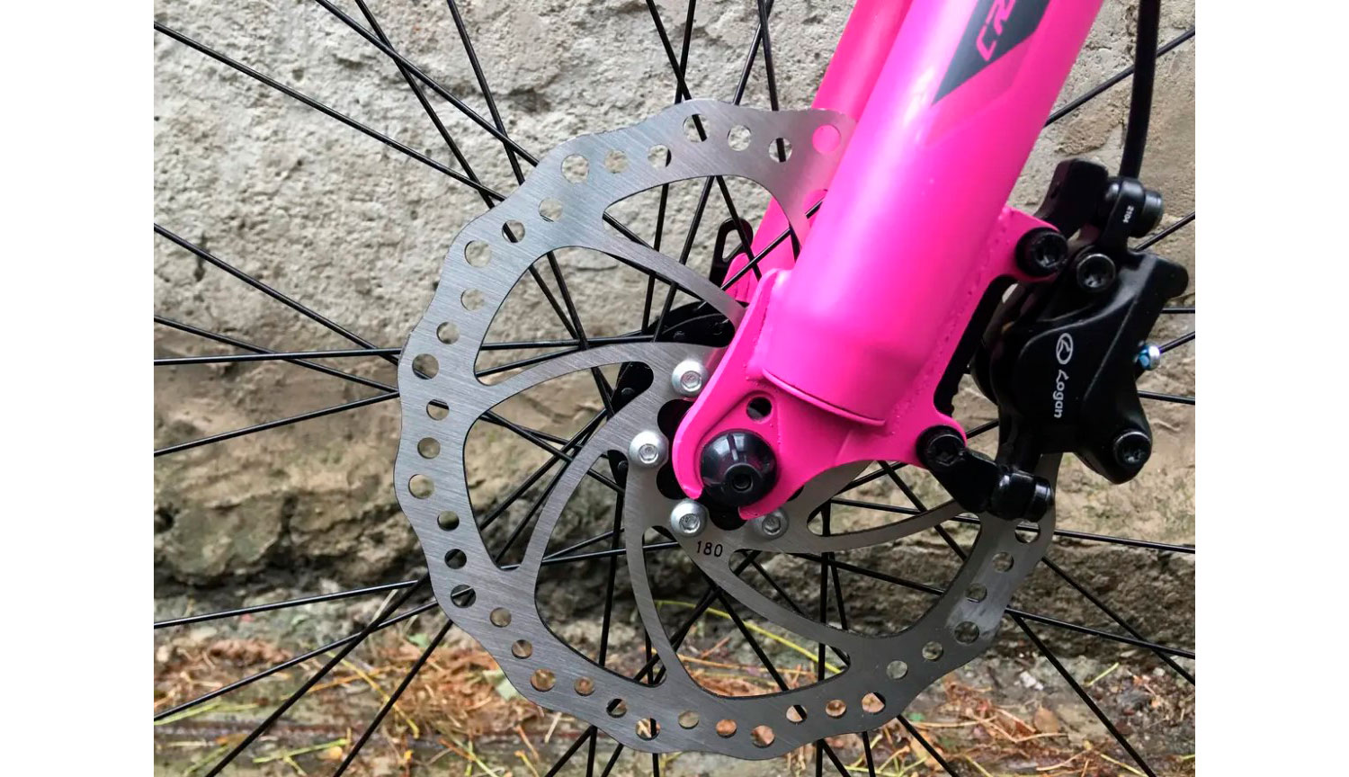 Фотография Велосипед Crosser Shine 075С 26" размер S рама 15,5 2022 Серо-розовый 4