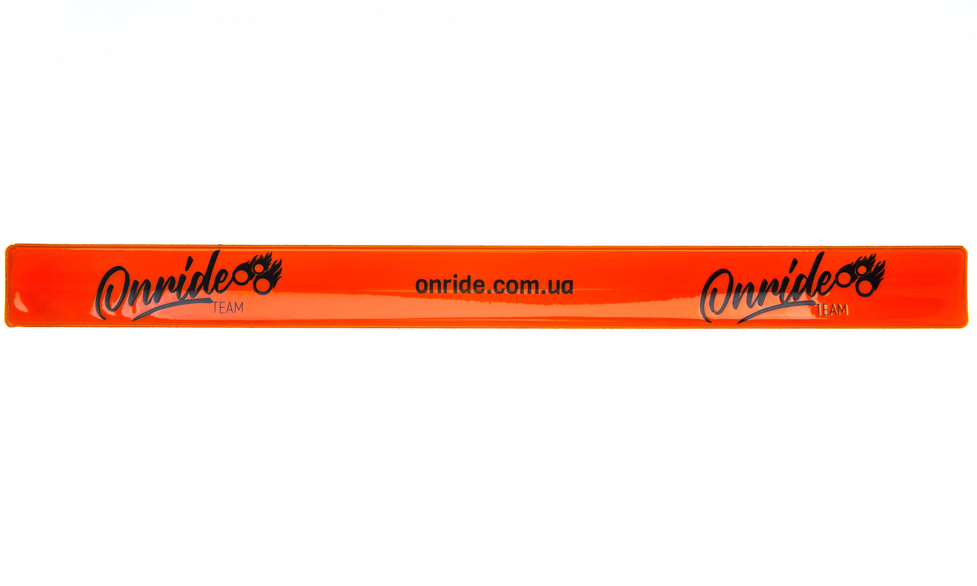 Світловідбиваюча смужка ONRIDE Тім 3х34см помаранчева 