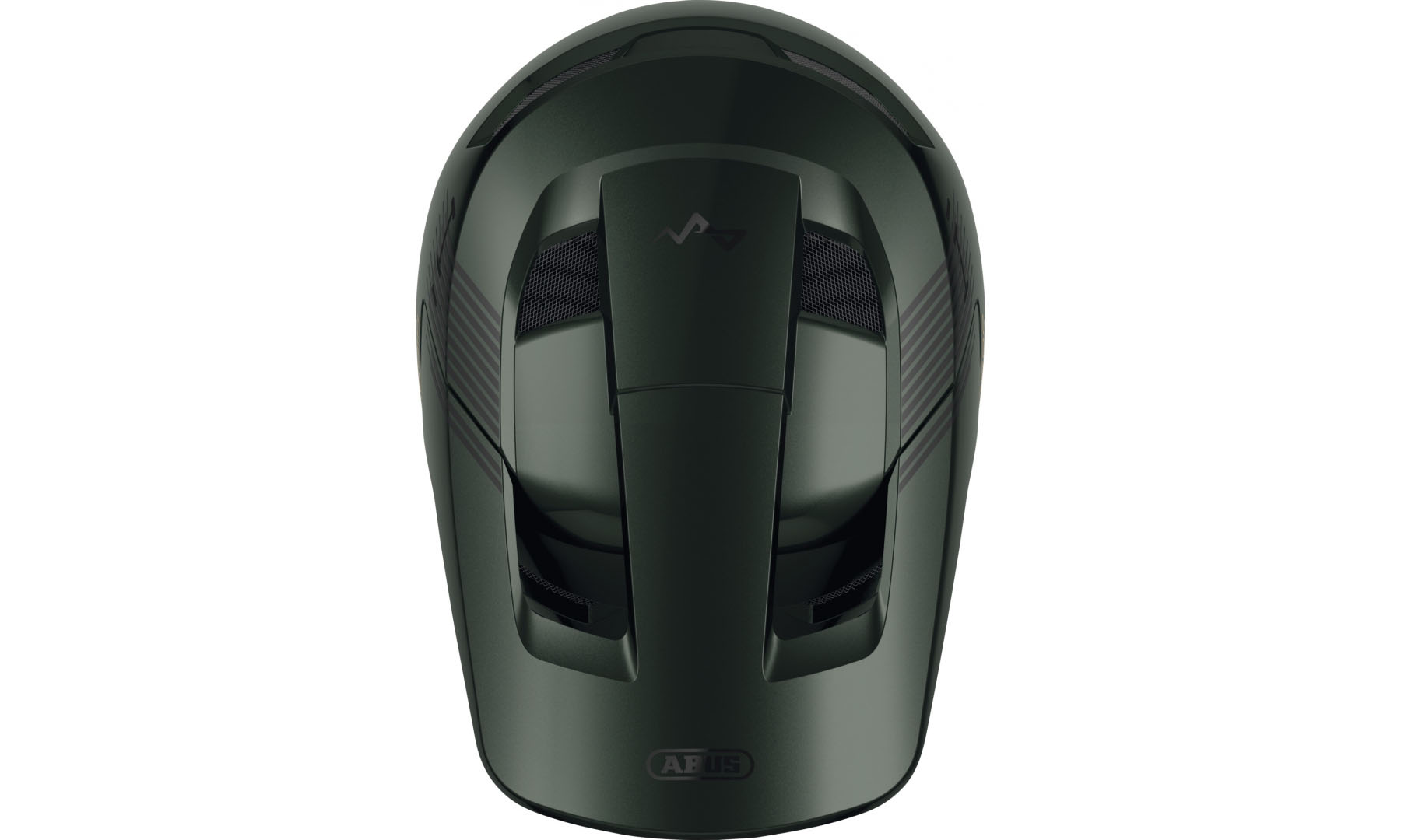 Велошлем спортивный ABUS HIDROP moss green, размер L (59-60 см), темно-зеленый 5