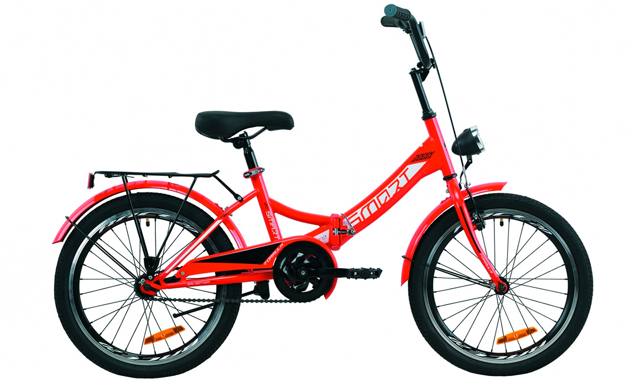 Фотография Велосипед Formula SMART с фонарем 20" (2020) 2020 Red