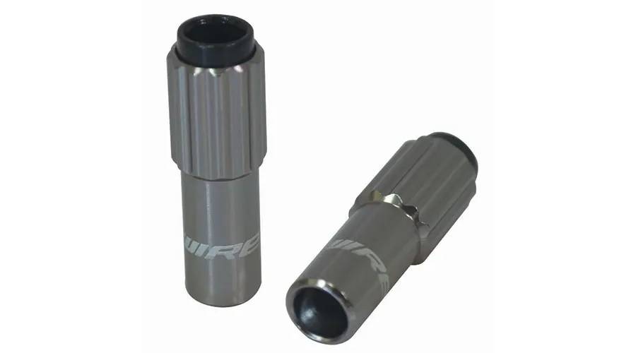 Фотографія Еджастер JAGWIRE Mini Inline CHA035 - Titanium ((2шт) упор троса регул.)