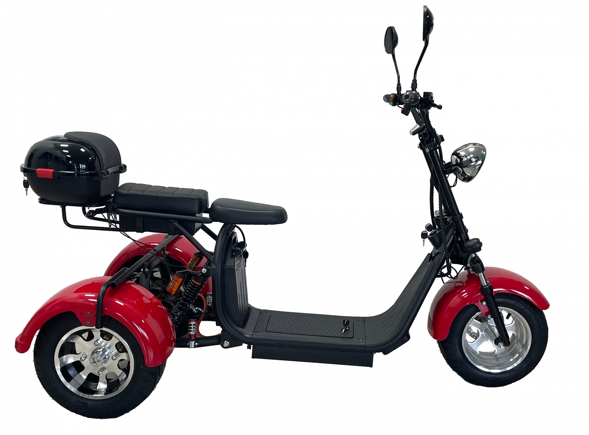 Електроскутер ATLAS Hunter 2500W, Червоний 2