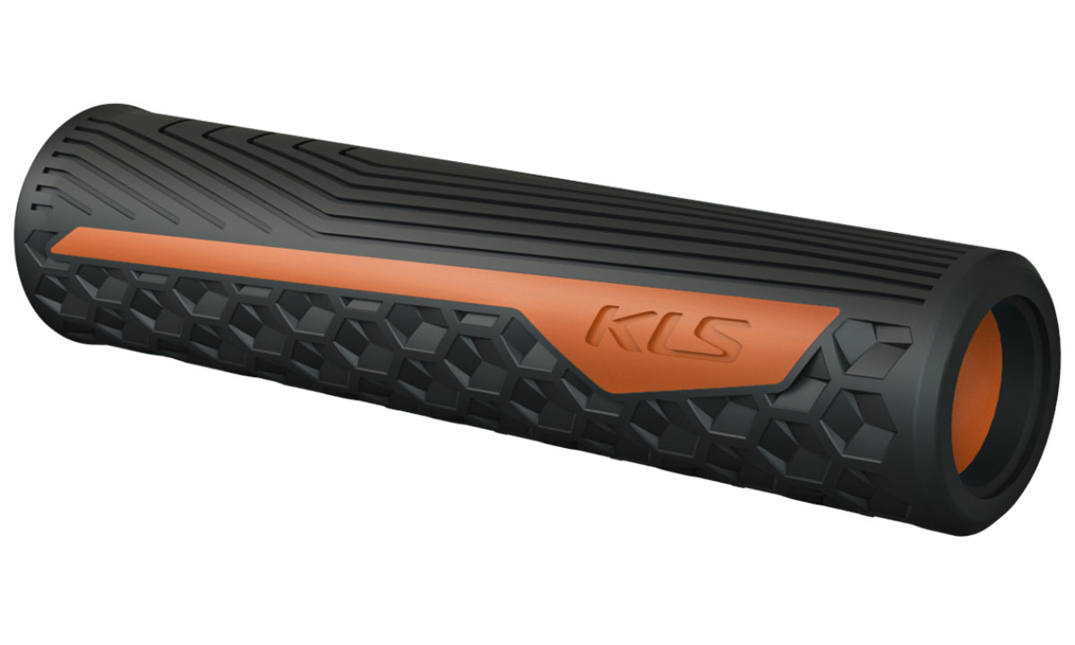 Фотография Ручки на руль KLS Advancer черный-оранжевый 