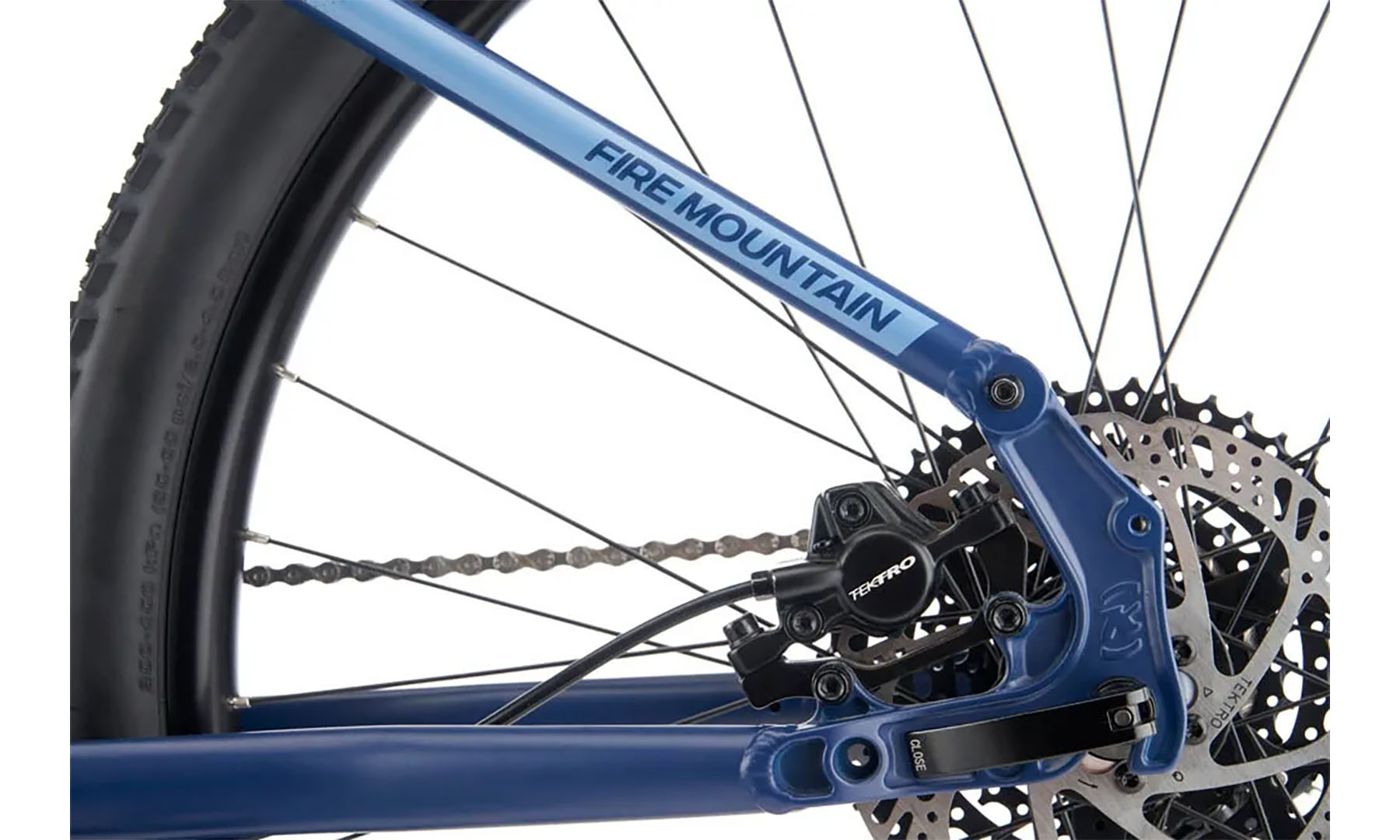 Велосипед гірський Kona Fire Mountain 27.5" розмір рами XL, 2024, синій 4