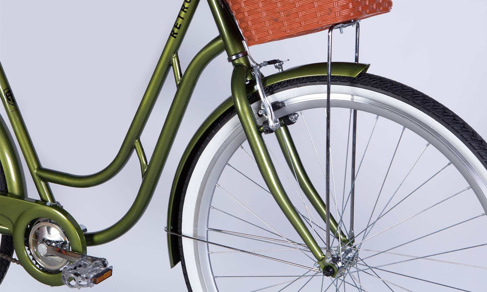 Фотография Велосипед Dorozhnik RETRO Velosteel 28", размер L, рама 19", 2025, зеленый 2