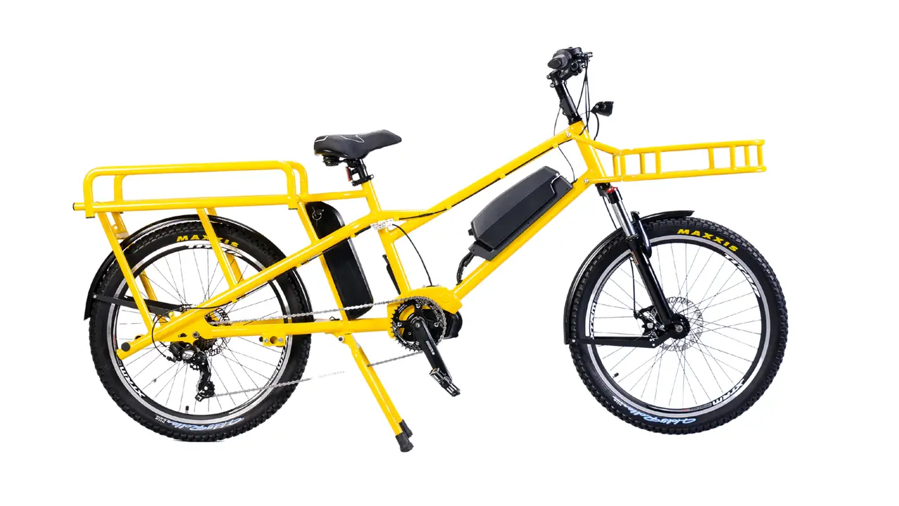 Электровелосипед Bayka City Bike 24" mid-drive motor 25Ah, в комплекте с двумя батареями 3